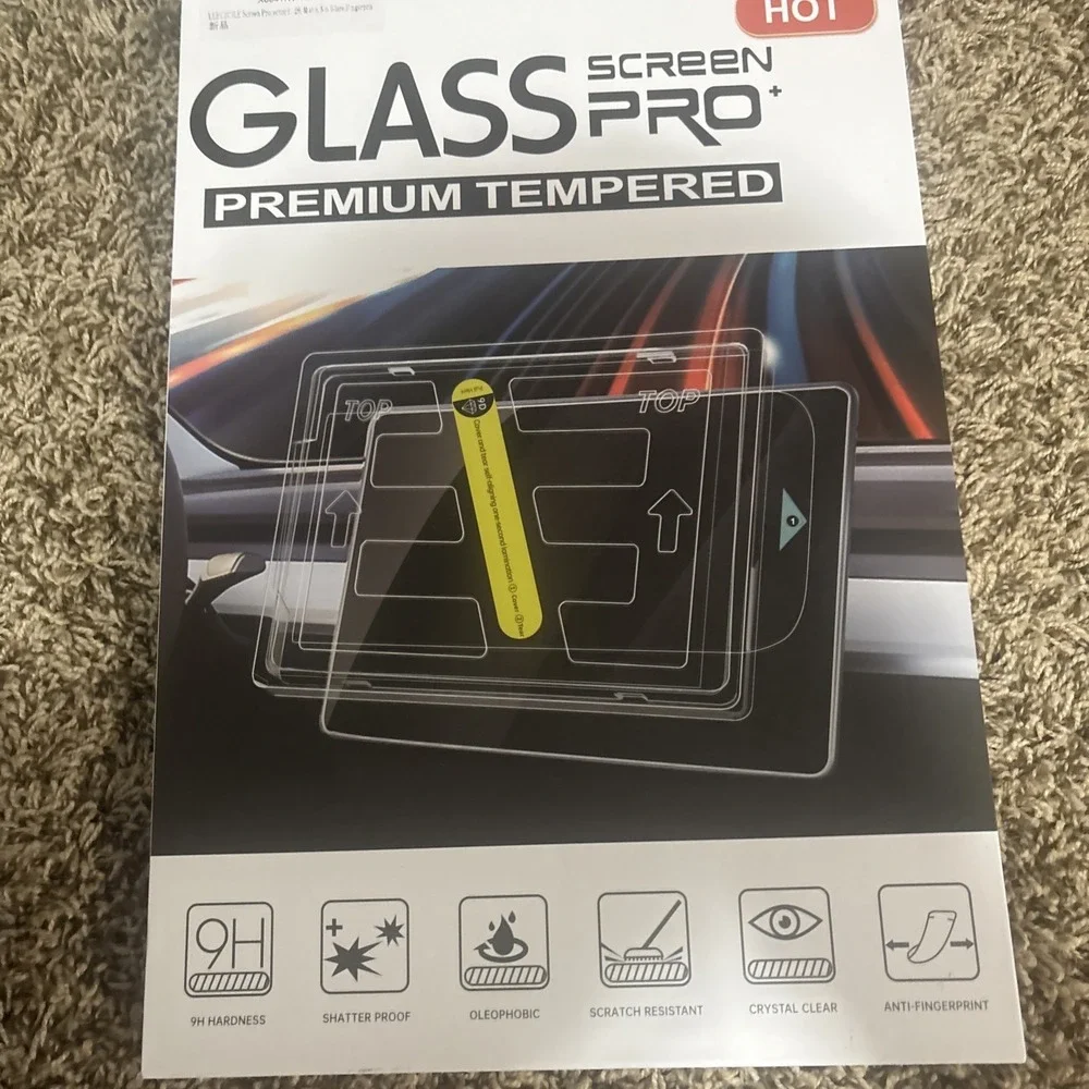Premium Tempered Glass Pro™Screen Protector for Tesla Model 3 (2024)